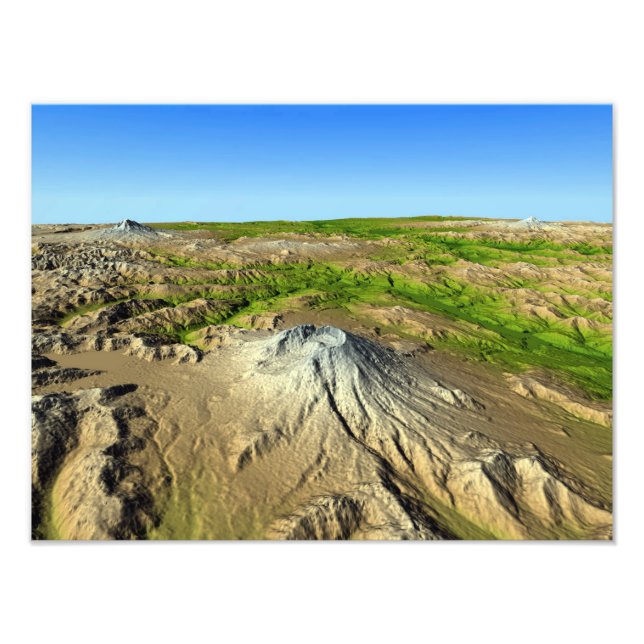 Mount Saint Helens Fototryck (Framsidan)