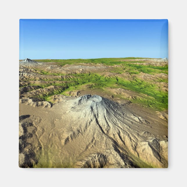 Mount Saint Helens Magnet (Framsidan)