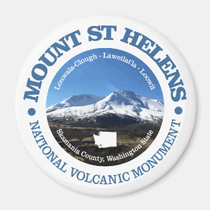 Mount Saint Helens Magnet