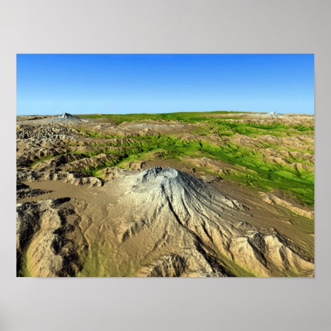 Mount Saint Helens Poster (Framsidan)