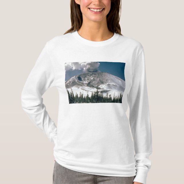 Mount Saint Helens - Pre-Utbrott T Shirt (Framsida)