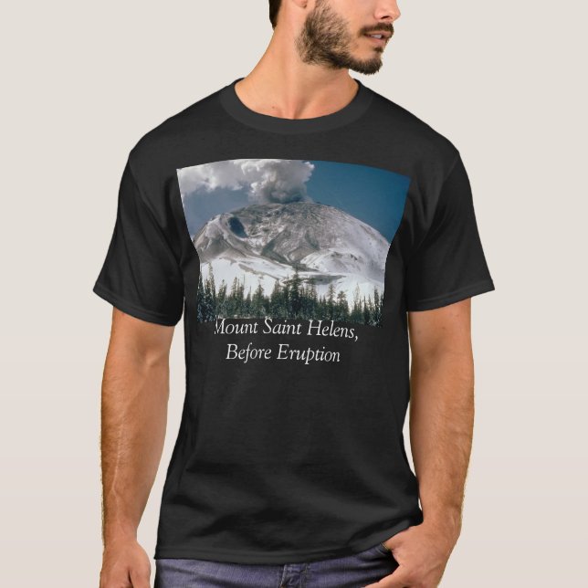 Mount Saint Helens - Pre-Utbrott Tee (Framsida)