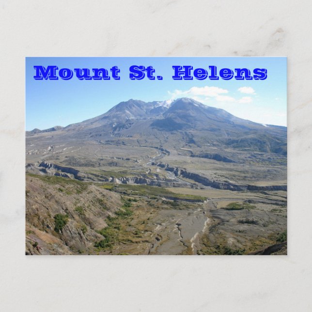 Mount Saint Helens Vykort (Framsida)