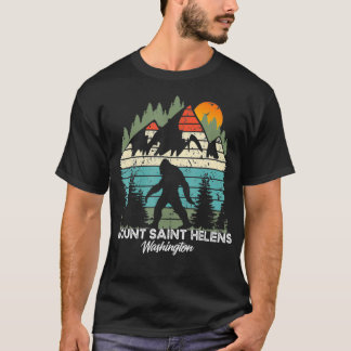 Mount Saint Helens Washington National Park Retro  T Shirt