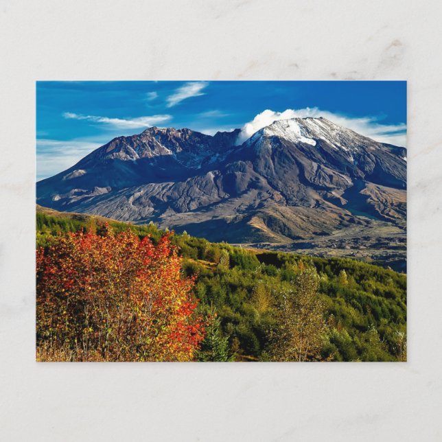 Mount Saint Helens, Washington Vykort (Framsida)
