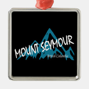 Mount Seymour-bergen Julgransprydnad Metall