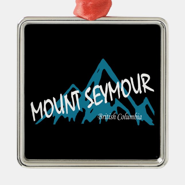 Mount Seymour Mountains Julgransprydnad Metall (Framsidan)