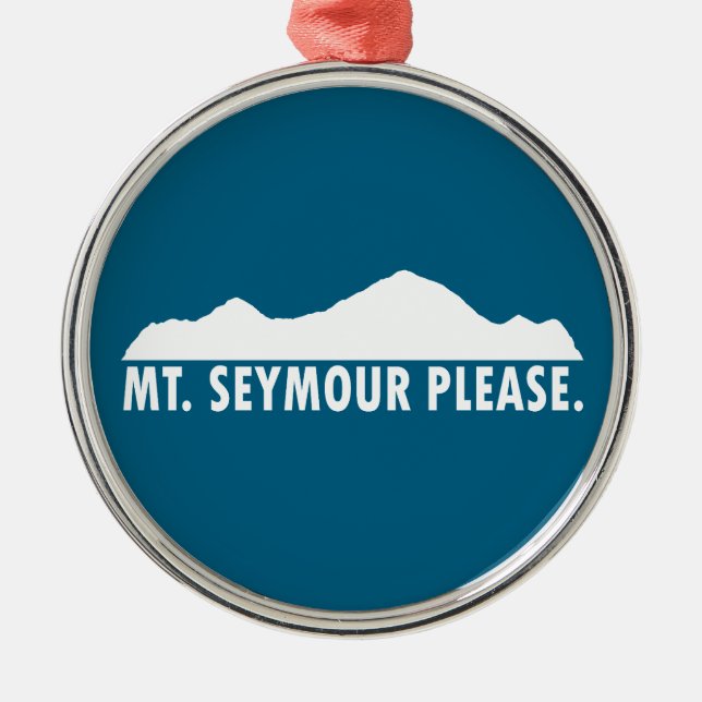 Mount Seymour Please Julgransprydnad Metall (Framsidan)