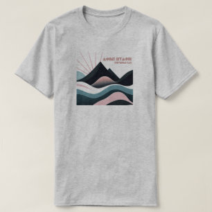 Mount Seymour Provincial Park Färgade kullar T Shirt