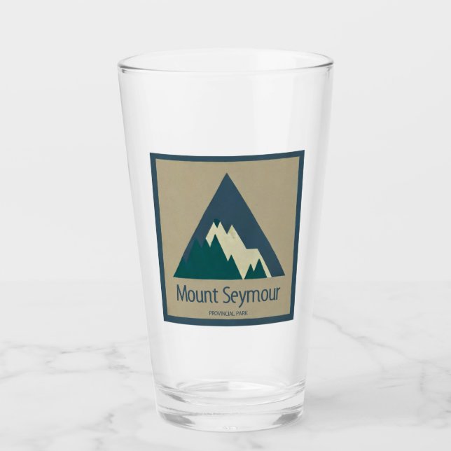 Mount Seymour Provincial Park Rustic Glaskopp (Framsida)