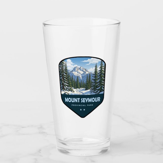 Mount Seymour Provincial Park-sköld Glaskopp (Framsida)