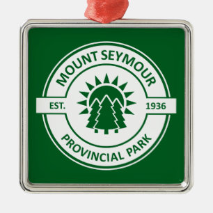 Mount Seymour Provincial Park Solträd Julgransprydnad Metall