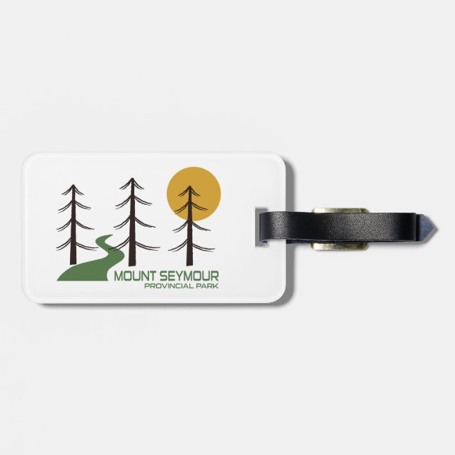 Mount Seymour Provincial Park Trail Bagagebricka (Baksida Vågrät)