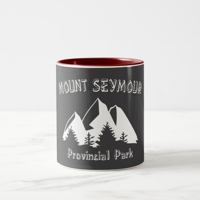 Mount Seymour Provincial Park Två-Tonad Mugg (Center)