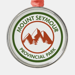 Mount Seymour provinspark Julgransprydnad Metall