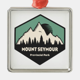 Mount Seymour provinspark Julgransprydnad Metall