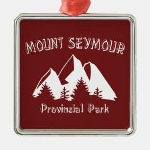 Mount Seymour provinspark Julgransprydnad Metall