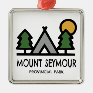 Mount Seymour provinspark Julgransprydnad Metall
