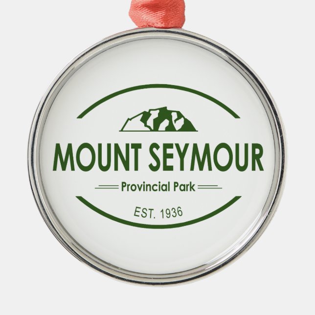 Mount Seymour provinspark Julgransprydnad Metall (Framsidan)