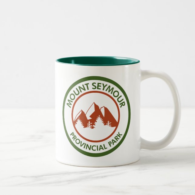 Mount Seymour provinspark Två-Tonad Mugg (Höger)