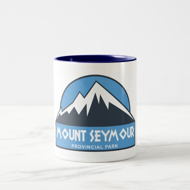 Mount Seymour provinspark Två-Tonad Mugg (Center)