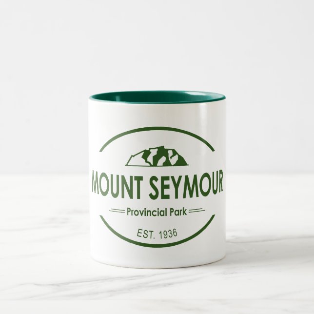 Mount Seymour provinspark Två-Tonad Mugg (Center)