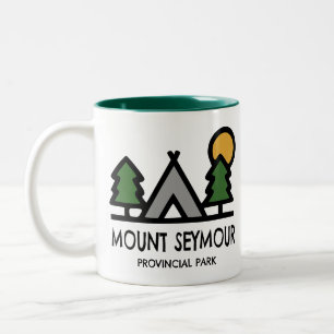 Mount Seymour provinspark Två-Tonad Mugg