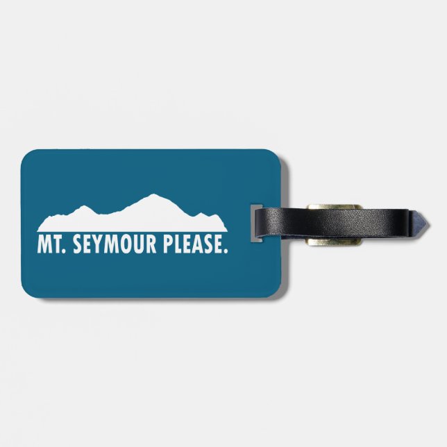 Mount Seymour tack  Bagagebricka (Baksida Vågrät)