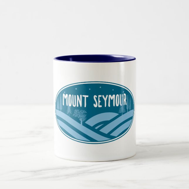 Mount Seymour Utomhus Två-Tonad Mugg (Center)