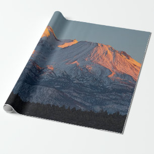 MOUNT SHASTA AT SUNSET PRESENTPAPPER