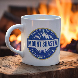 Mount Shasta California Beautiful Landscape Kaffemugg