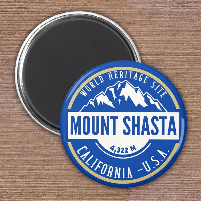 Mount Shasta California U.S.A. Magnet (Skapare uppladdad)