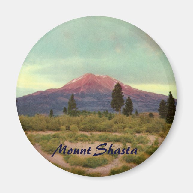 Mount Shasta Magnet (Framsidan)
