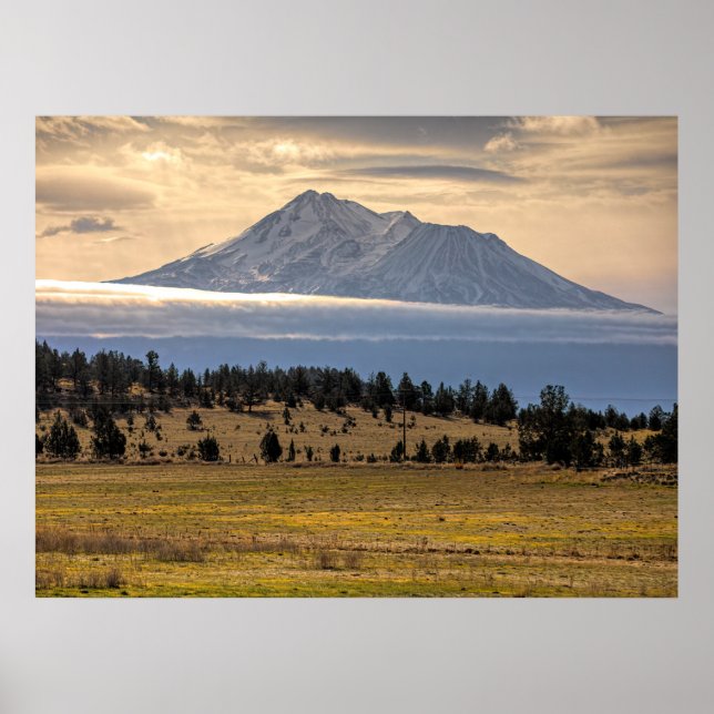MOUNT SHASTA POSTER (Framsidan)