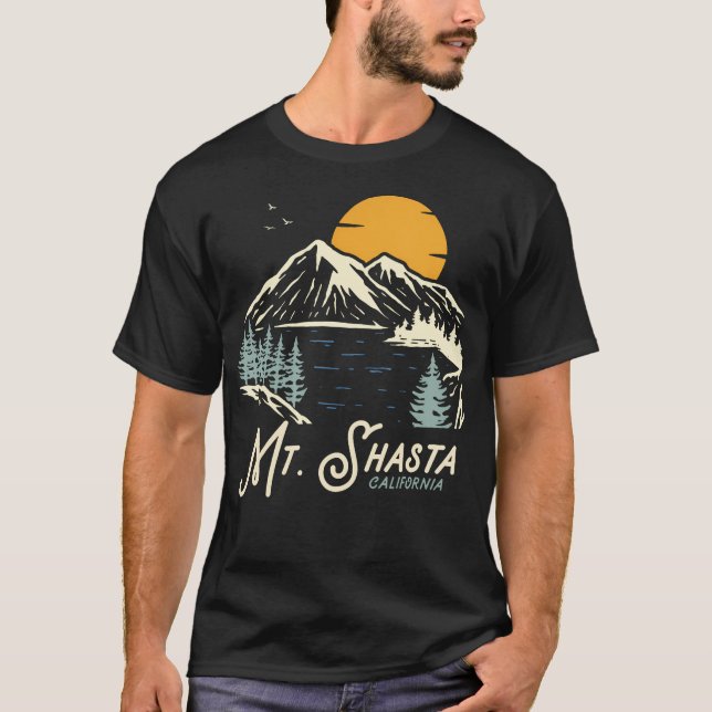 Mount Shasta Tröja Vandring  Utomhus Kalifornien (Framsida)