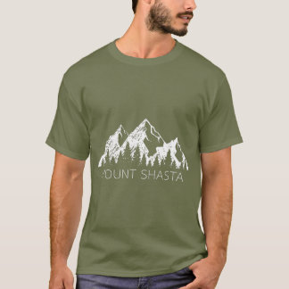 Mount    ShastaCool Mt Shasta för manar kvinnor T Shirt