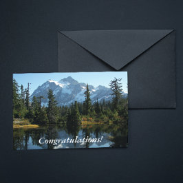 Mount Shuksan Ligcape Photo Grattiss Kort