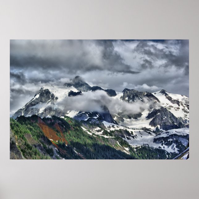 Mount Shuksan Poster (Framsidan)