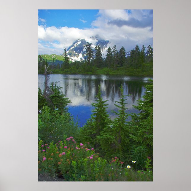 Mount Shuksan Poster (Framsidan)