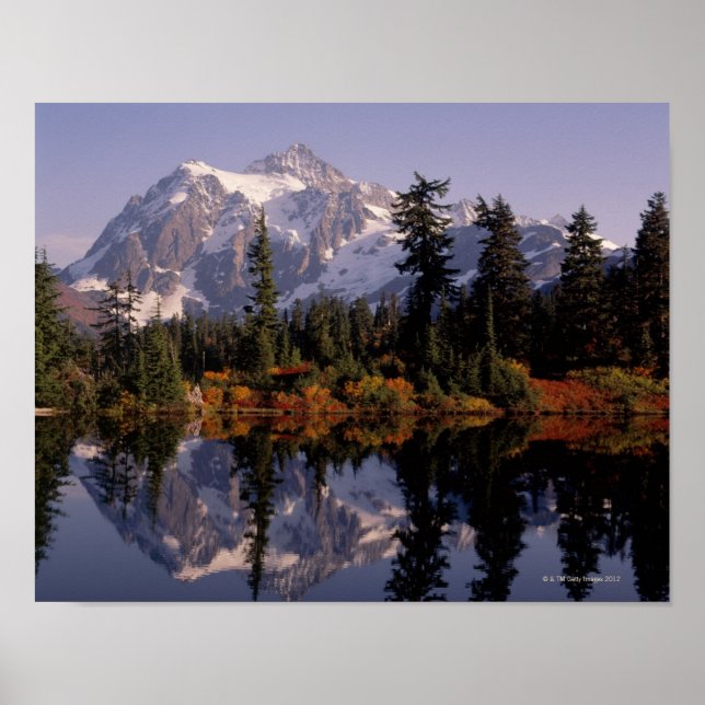 Mount Shuksan Reflection Poster (Framsidan)