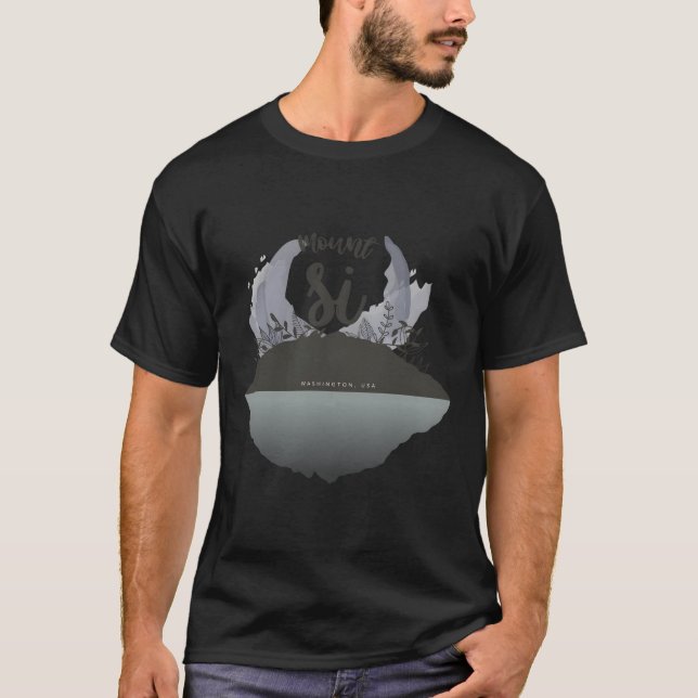 Mount Si - Washington, USA T Shirt (Framsida)