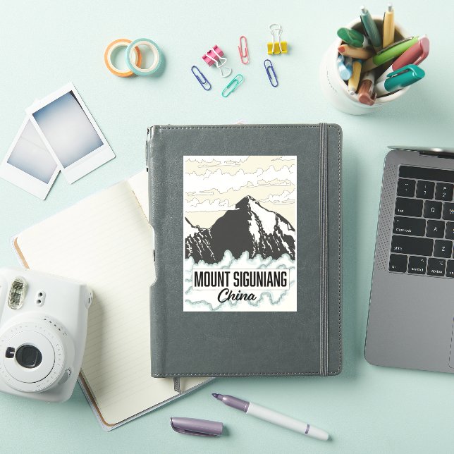 Mount Siguniang Kina Klistermärken (iPad skal)