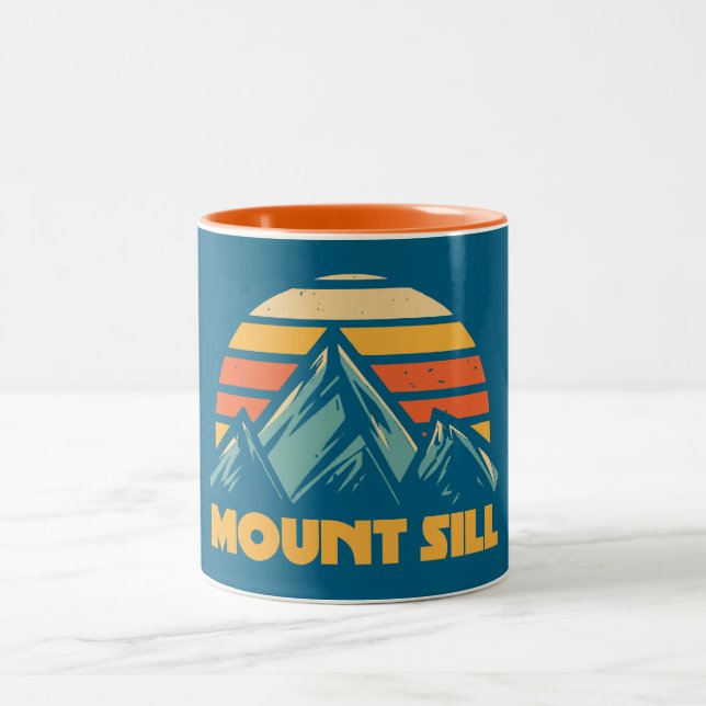 Mount Sill California Retro Turcos Två-Tonad Mugg (Center)