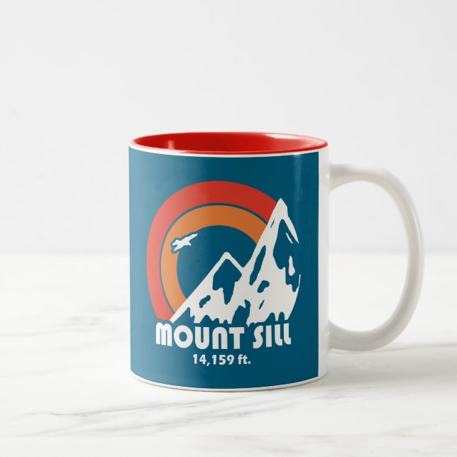 Mount Sill California Sol Eagle Två-Tonad Mugg (Höger)