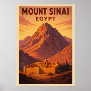 Mount Sinai Egypten V02 Poster
