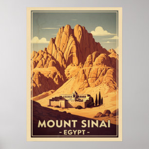 Mount Sinai Egypten V03 Poster