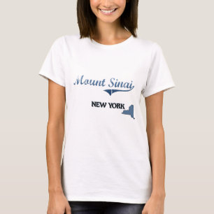 Mount Sinai New York City klassiker Tee Shirt