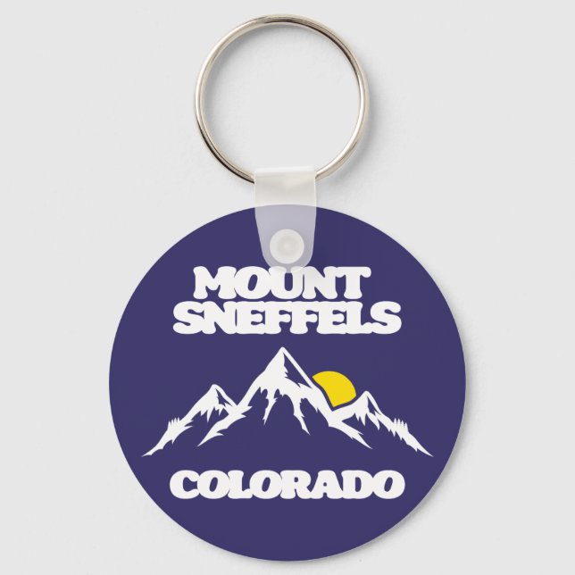 Mount Sneffels Colorado Nyckelring (Framsida)