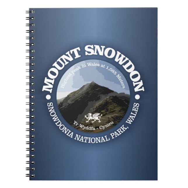 Mount Snowdon Anteckningsbok (Framsidan)