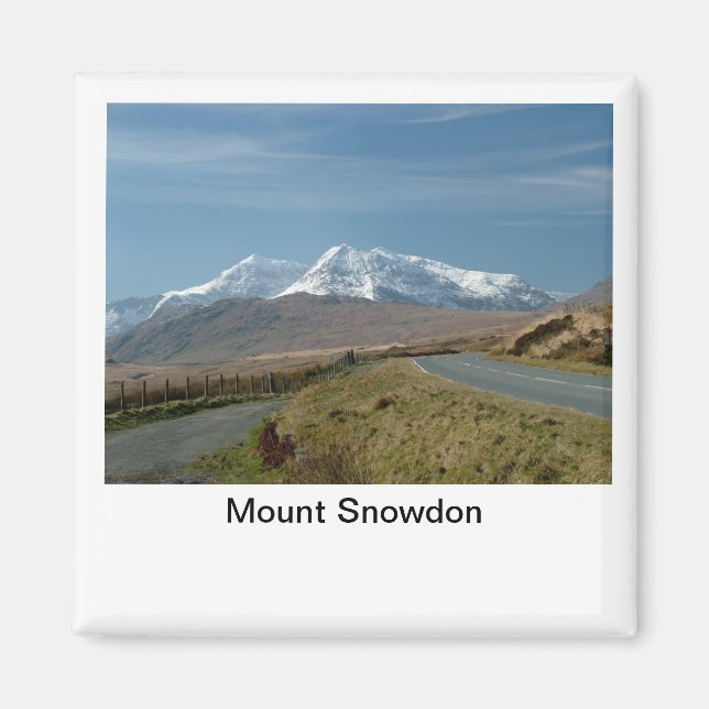 Mount Snowdon Magnet (Framsidan)